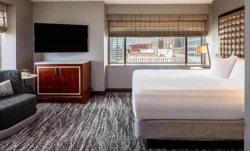 스탠다드 룸 킹사이즈 침대, Hyatt Regency Saint Louis At The Arch