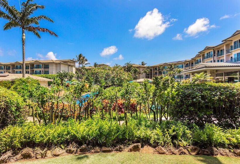 Апартаменты 2 спальни Вид на Сад, Waipouli Beach Resorts & Spa Kauai By Outrigger