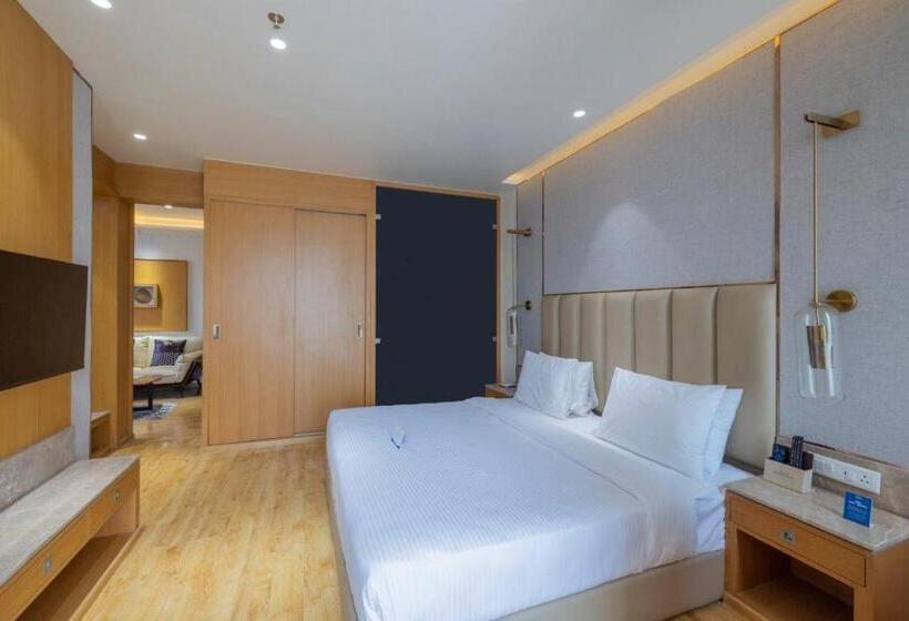 Номер Deluxe Кровать Кинг, Sarovar Portico Morbi