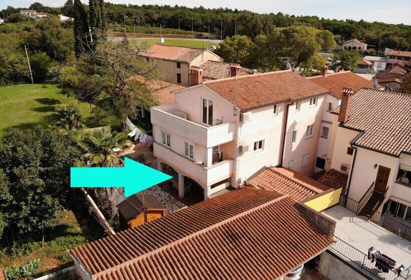 Апартаменты 1 Спальня с Террасой, Apartments And Rooms With Parking Space Porec   6917