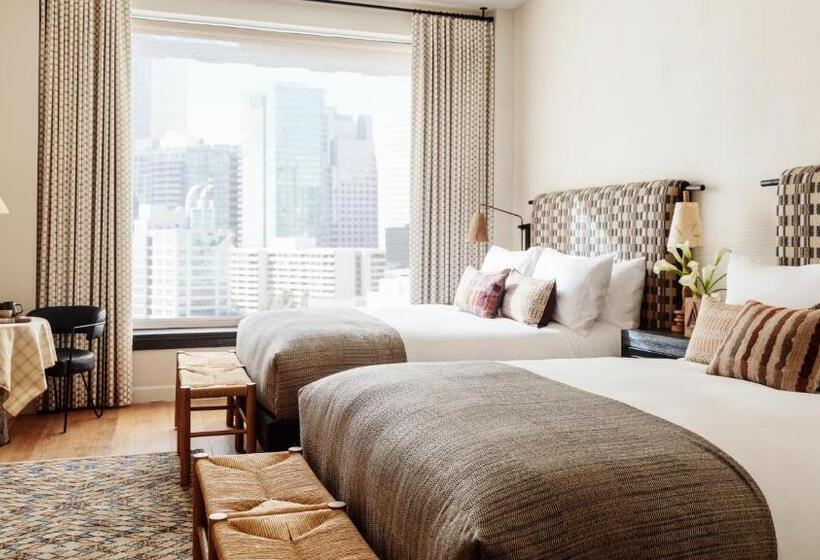 琮城市景观的豪华间, Downtown Los Angeles Proper Hotel, A Member Of Design Hotels