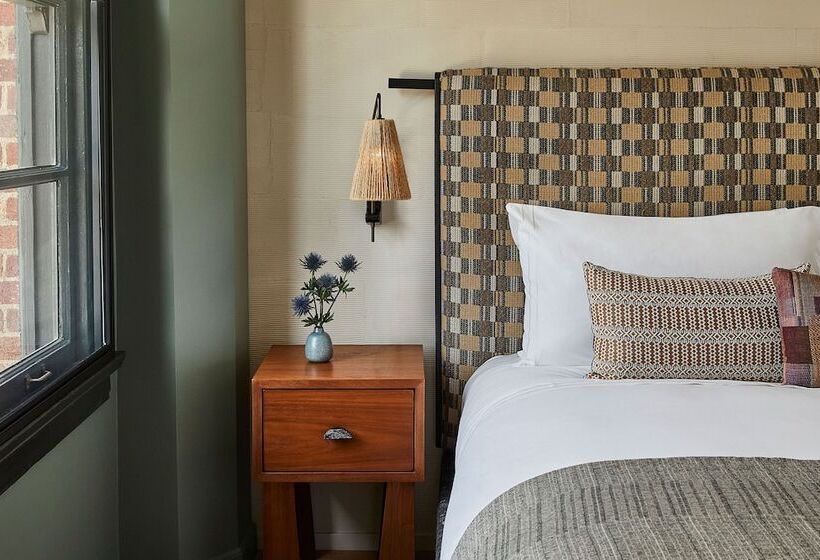 带观景的豪华间, Downtown Los Angeles Proper Hotel, A Member Of Design Hotels