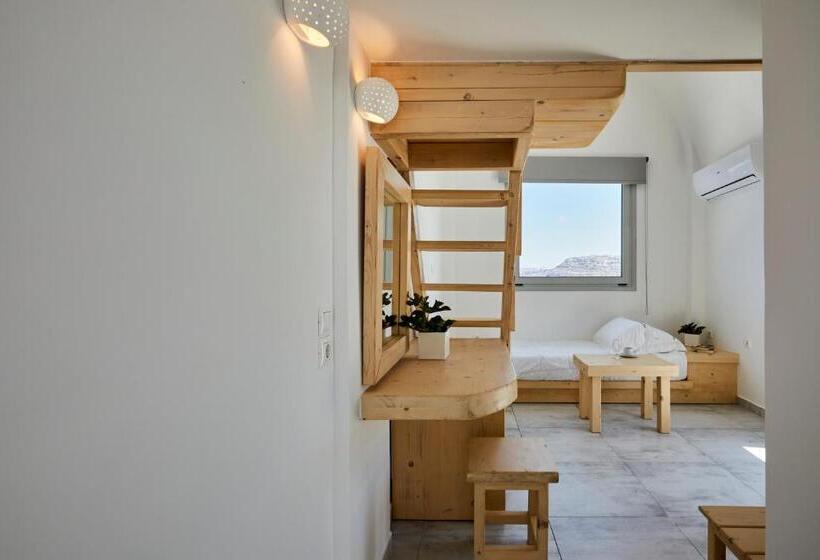 파노라믹 전망 주니어 스위트, Santorini View