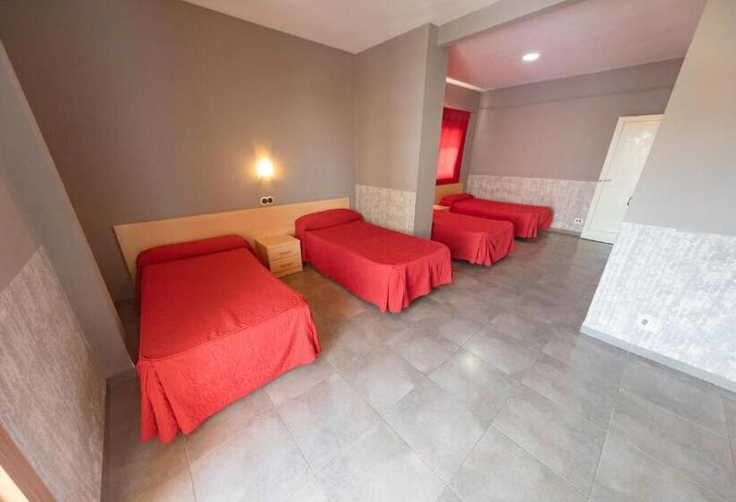 Четырехместный Номер Стандарт, Hostal Virginia
