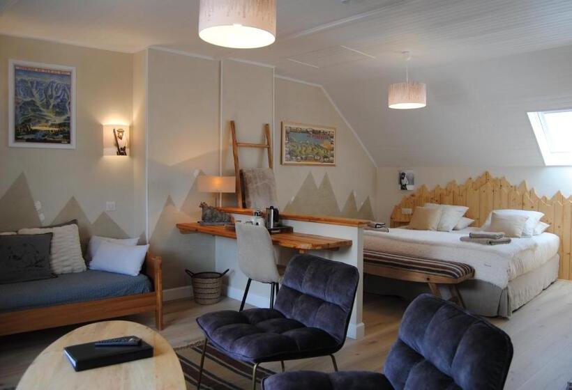 اتاق استاندارد با تخت بزرگ, Chalet Mina