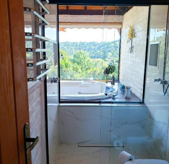 Люкс с гидромассажем, Pousada Cabana Na Floresta   Monte Verde