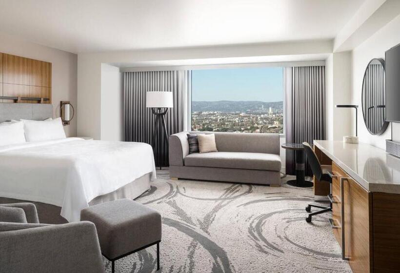 Büyük Çift Kişilik Yataklı Delüks Oda, Jw Marriott Los Angeles L.a. Live