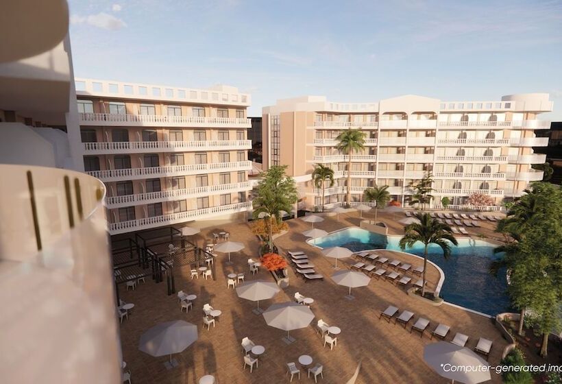 Апартаменты 1 Спальня Вид на Бассейн, Ponient Dorada Palace by Portaventura World