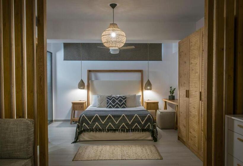 Апартаменты Deluxe 1 Спальня Вид на Море, Irida Hotel Agia Pelagia