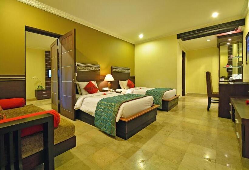 침실 2개 디럭스 아파트, Puri Dewa Bharata Hotel & Villas