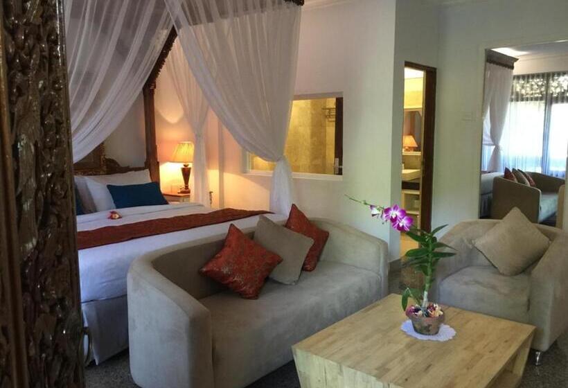 발코니가 있는 스위트, Puri Dewa Bharata Hotel & Villas