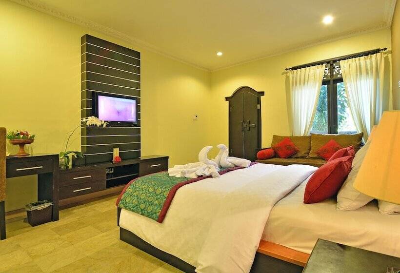 침실 2개 디럭스 아파트, Puri Dewa Bharata Hotel & Villas
