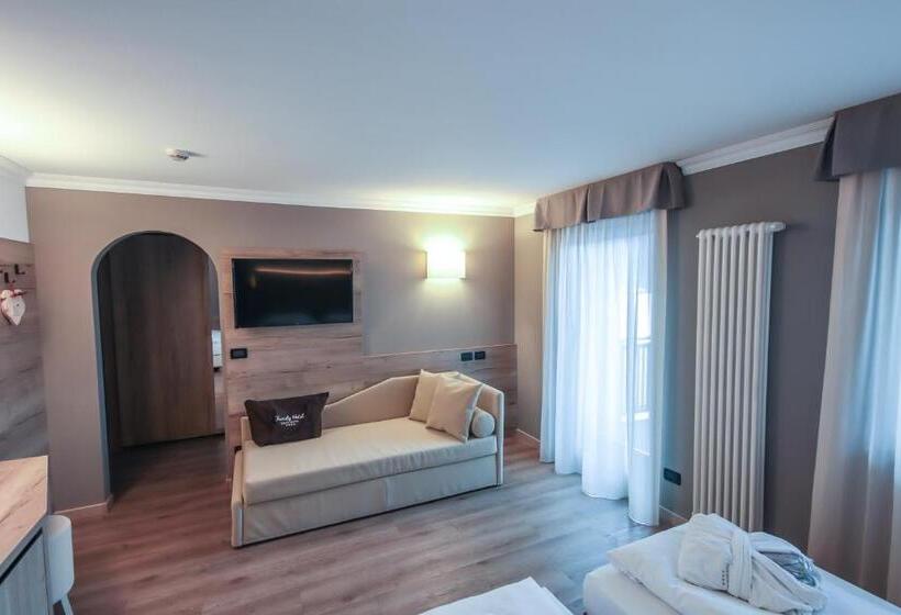 Superior Room with Terrace, Family Hotel Gran Baita