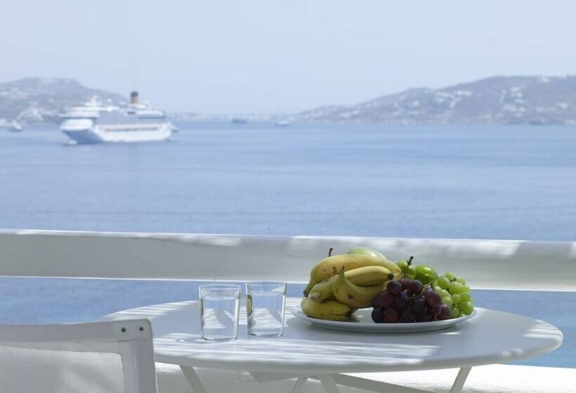 Номер Deluxe Вид на Море, Rocabella Mykonos