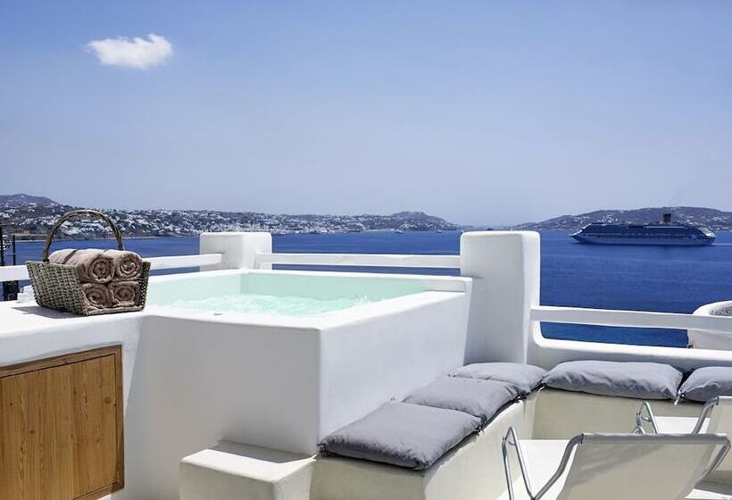 Номер Deluxe Вид на Море, Rocabella Mykonos