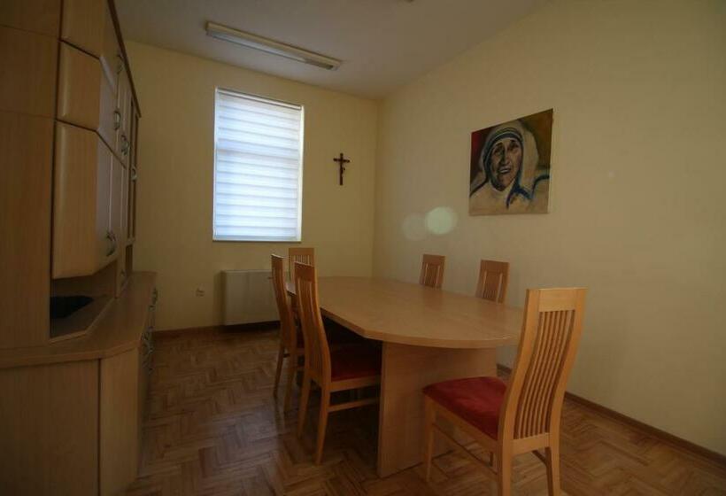 اتاق استاندارد یک تخته با سرویس بهداشتی مشترک, Hostel Teresianum