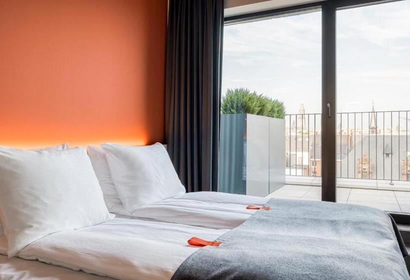 اتاق استاندارد با بالکن, Citybox Antwerp