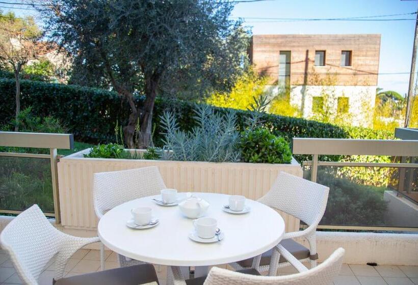 침실 1개 발코니 아파트, Hapimag Apartments Antibes