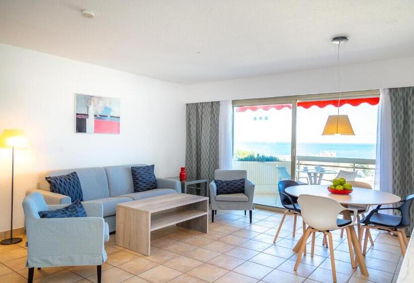 침실 1개 바다 전망 아파트, Hapimag Apartments Antibes