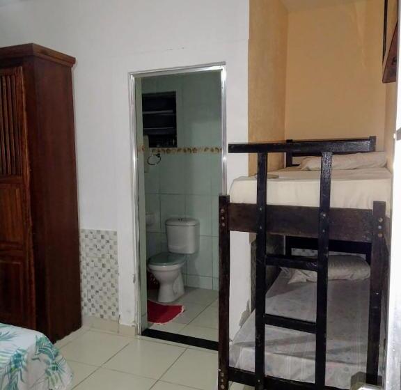 4인용 스탠다드 룸, Suíte 10 Com Wifi A 4 Min Da Praia Em Caraguá
