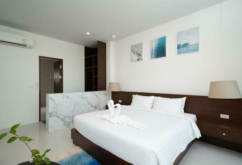 침실 2개 빌라, Resto Sea Resort   Baan Krut