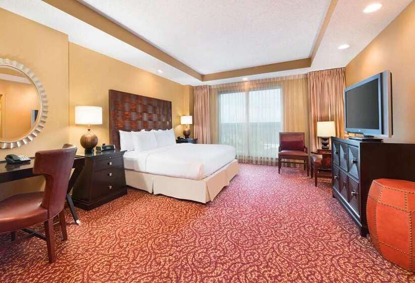 اتاق استاندارد با تخت بزرگ, Embassy Suites By Hilton Charlotte Concord Golf Resort & Spa