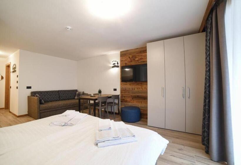 Студия Deluxe, Residence & Wellness 3mila