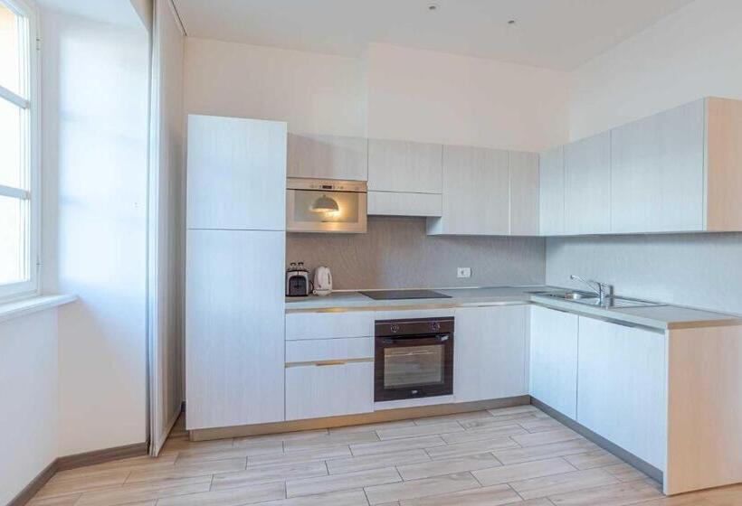 Апартаменты 1 Спальня Вид на Сад, Maioliche Apartments Griante