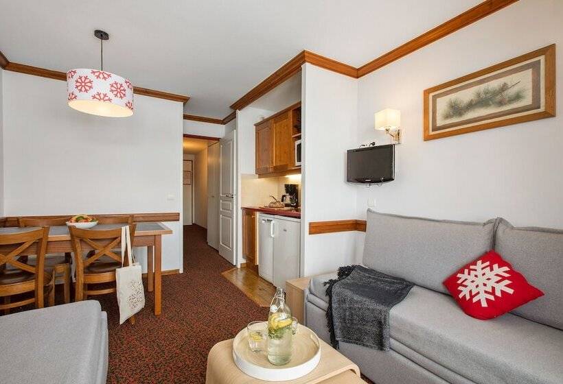 Апартаменты 1 Спальня, Residence Pierre & Vacances Le Mont Soleil