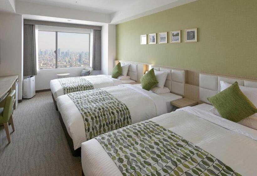 Номер Стандарт Трехместный, Art Hotel Osaka Bay Tower