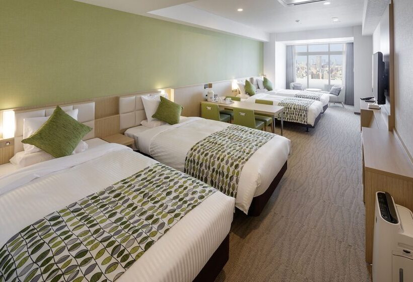 Четырехместный Номер Deluxe, Art Hotel Osaka Bay Tower