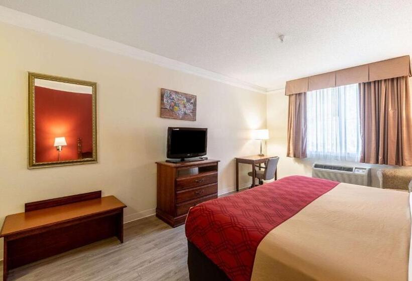 Номер Стандарт Кровать Кинг Адаптированный для Инвалидов, Econo Lodge  Inn & Suites