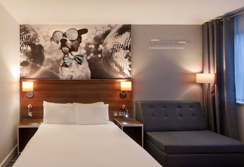 Номер Стандарт Кровать Кинг Адаптированный для Инвалидов, Heeton Concept Hotel   City Centre Liverpool