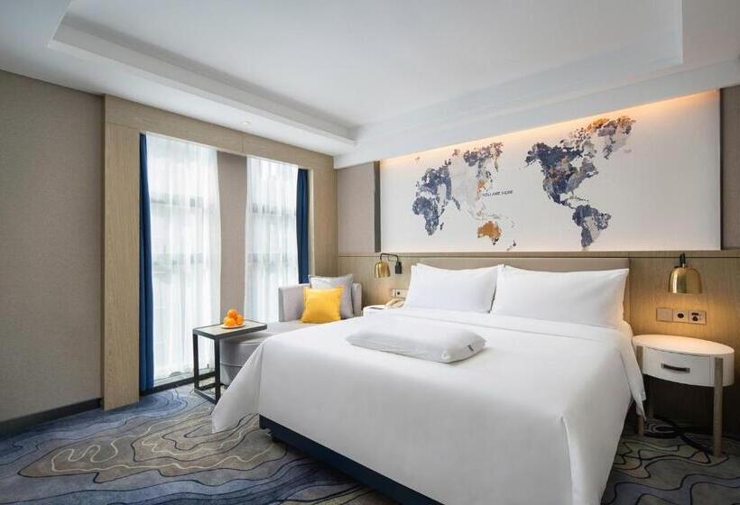 חדר דלוקס עם מיטת קינג, Ramada By Wyndham Changsha Tianxin