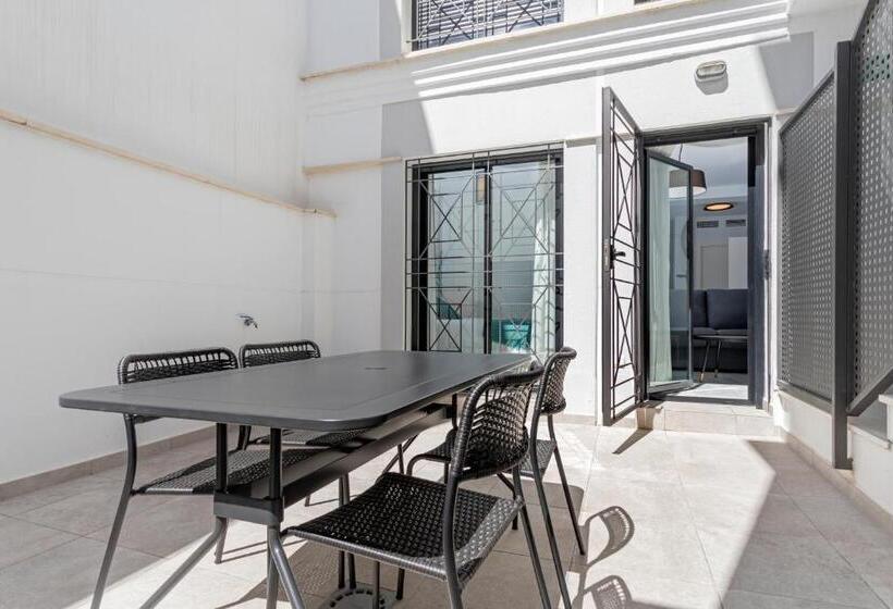 آپارتمان 1 خوابه با تراس, Málaga Rivas 34 Suites Homes