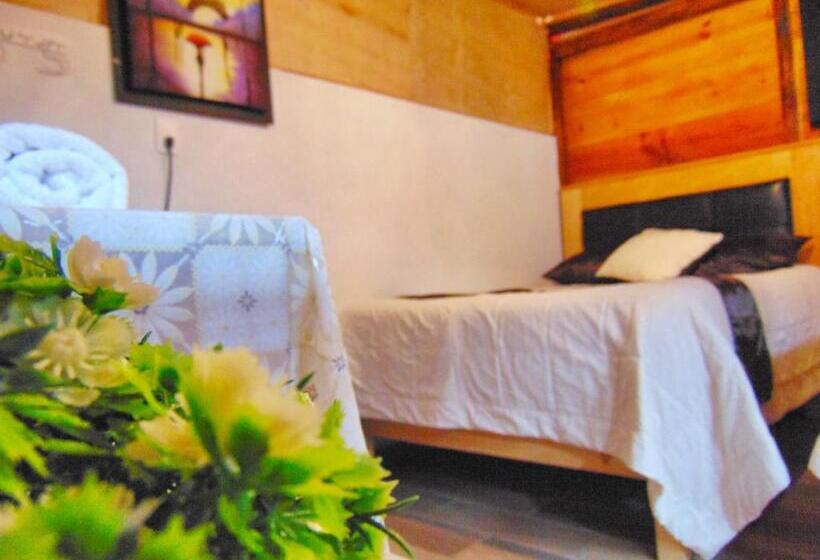 חדר סטנדרט לארבעה, Cabañas Tipo Habitación  El Paraíso De Zacatlán