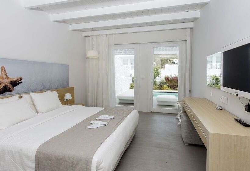 套房配有游泳池, Patmos Aktis, A Luxury Collection Resort & Spa, Greece