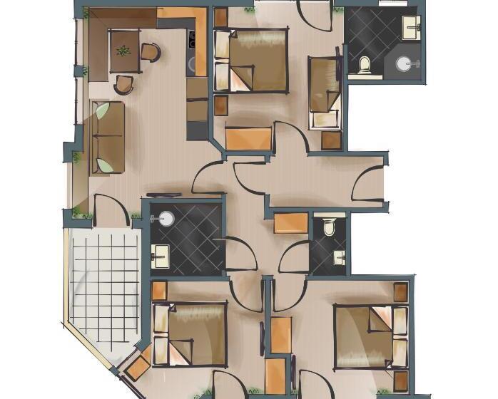 带1个卧室的高级公寓, Waidmannsruh Appartements