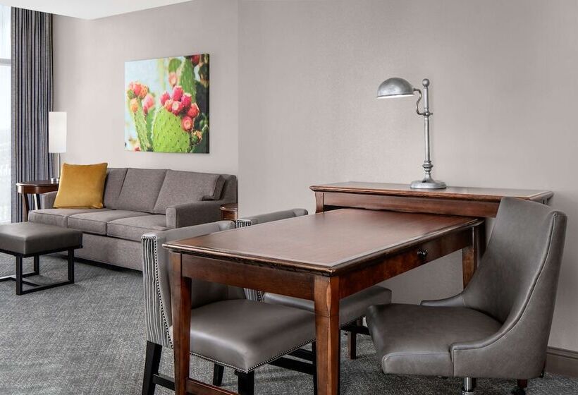 Suite Adapted for people with reduced mobility, Embassy Suites San Antonio Riverwalk Downtown