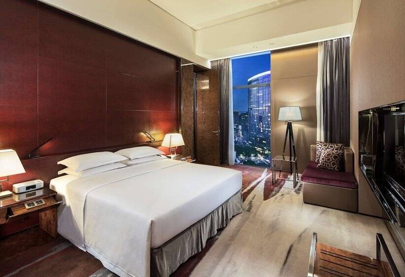 Pokój Deluxe Łóżko King Size, Hilton Guangzhou Tianhe