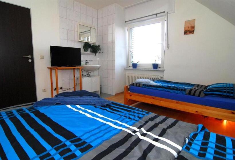 标准间, Monteurwohnung Ferienwohnung Krings Baptistastr 2a