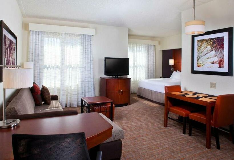 キングサイドベッドのスタンダードワンルーム, Residence Inn By Marriott Tallahassee Universities At The Capitol