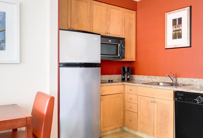 Студия Стандарт Двуспальная Кровать, Residence Inn By Marriott National Harbor Washington, D.c. Area