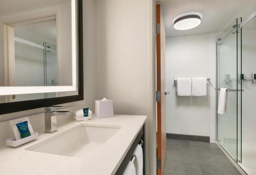 침실 2개 스위트, Four Points By Sheraton Raleigh Arena