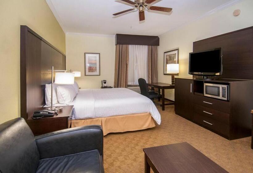 身障者適用キングサイズベッドルーム, Holiday Inn Express Hotel & Suites Houston North Intercontinental, An Ihg