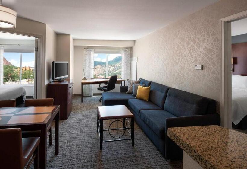 침실 2개 스위트, Residence Inn Glenwood Springs