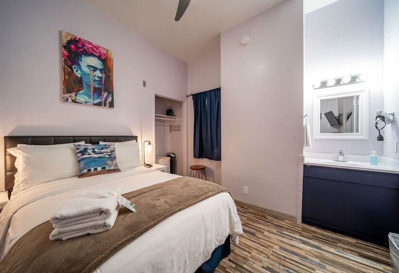 带共用浴室的标准房间, Samesun Venice Beach Hotel & Hostel