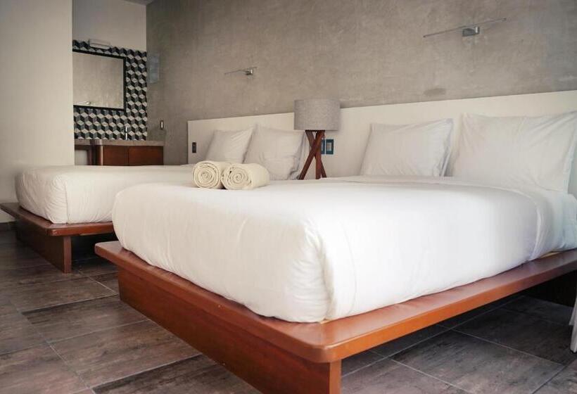 اتاق لوکس با چشم‌انداز دریا, Kinta Kan Beach Hotel Boutique Playa Del Carmen