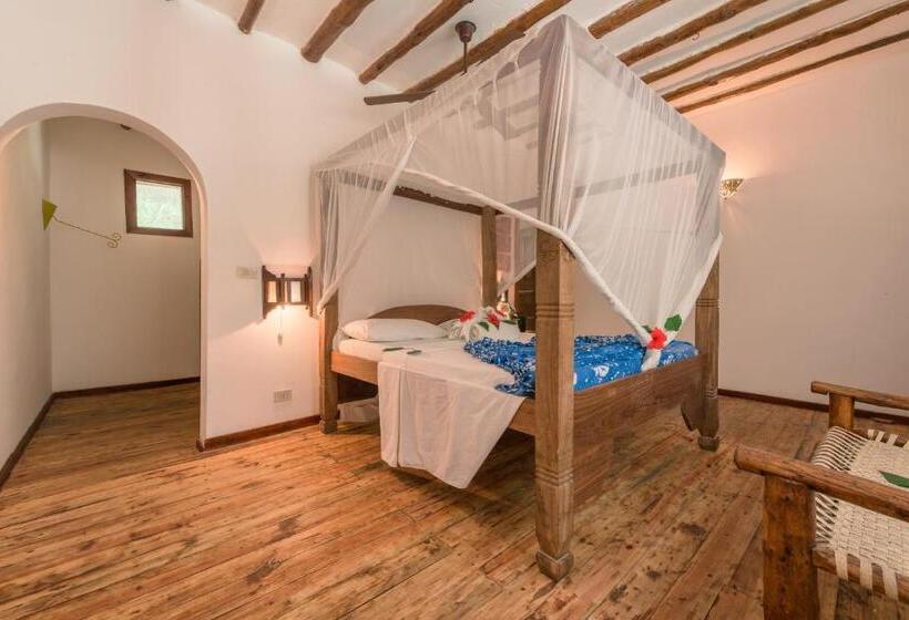 اتاق استاندارد با چشم‌انداز باغ, Hakuna Majiwe Beach Lodge