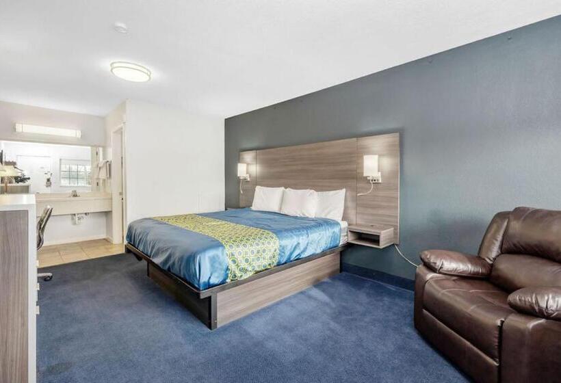 Стандартный Номер Кровать Кинг, Grove City Travel Inn Columbus South